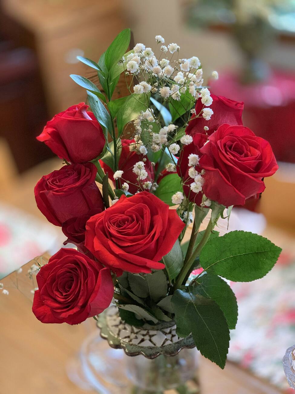 Buquê de rosas da Casa das Flores